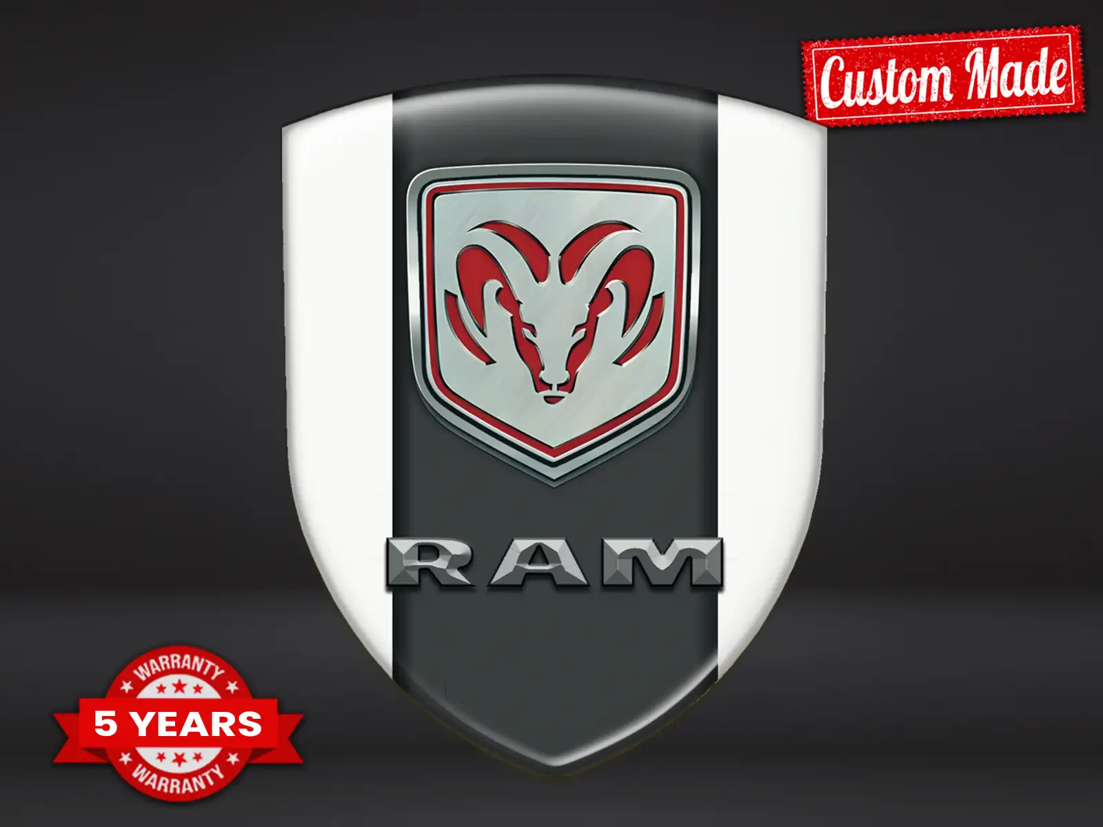 Dodge Badges Voiture Durable Max Stylé Pro Performance
